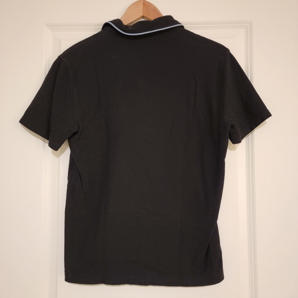 Penguin black polo tee. Size Small - Picture 4 of 4